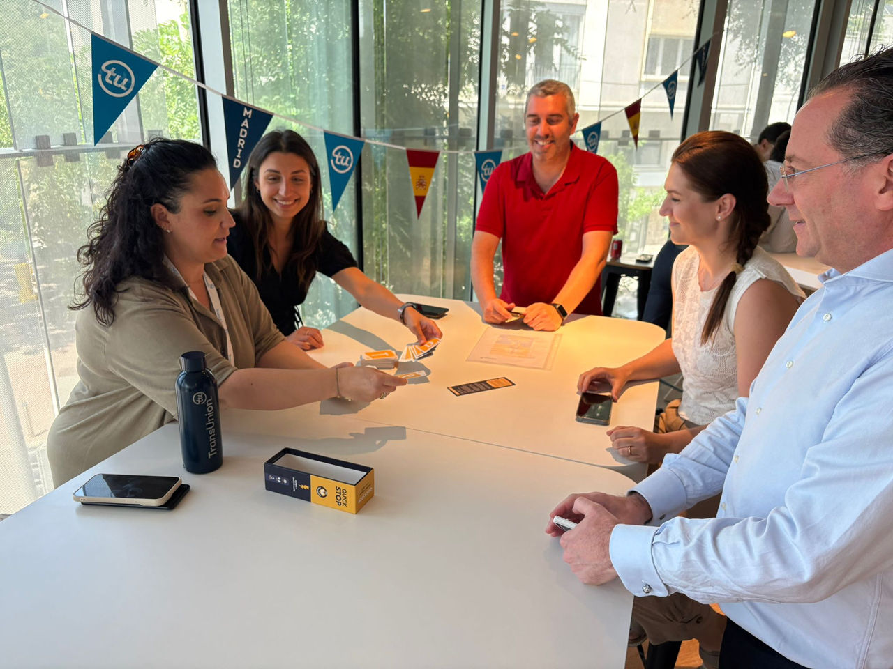 tu spain team playing cards